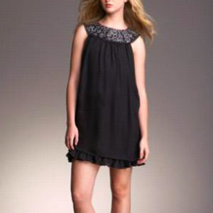 Alice + Olivia 100% Silk Beaded Dress